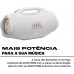 Promoção Caixa de Som JBL Boombox 4, Bluetooth, Som JBL Pro, AI Sound Boost, Graves Personalizáveis, Bateria de até 34h, IP68, Áudio Lossless – Branca Promoção Caixa de Som JBL Boombox 4, Bluetooth, Som JBL Pro, AI Sound Boost, Graves Personalizáveis, Bateria de até 34h, IP68, Áudio Lossless – Branca